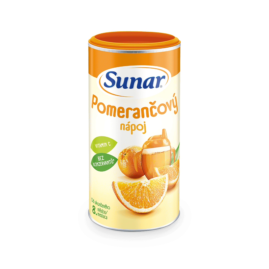 Rozpustný nápoj pomerančový